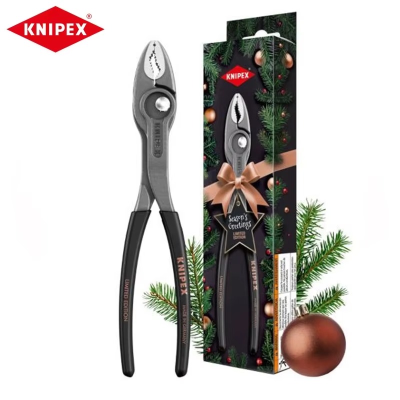 Alicate KNIPEX TwinGrip 200 mm Christmas Edition — Edição Limitada